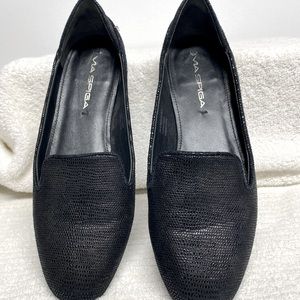 Via Spiga Textured Leather flat Sz 5 1/2